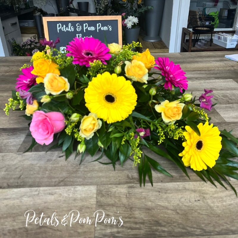 Pink & Yellow Spray