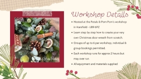 Christmas Wreath Workshop Friday 27th November
