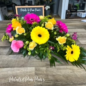 Pink & Yellow Spray