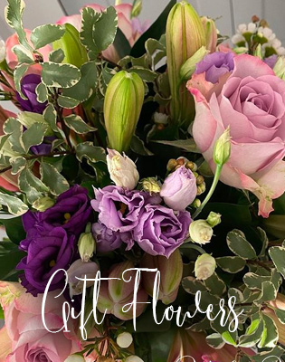 Handcrafted gift flowers and wedding funeral corporate floral